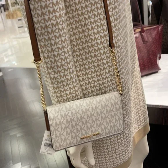 MICHAEL KORS Jet Set Travel Medium Phone Xbody Bag - Picture 12 of 16